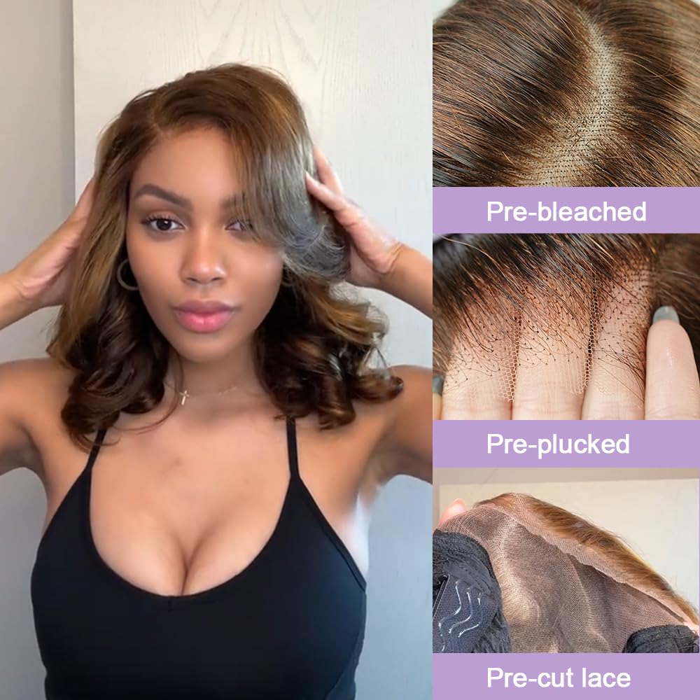 Effortless Glam Bob Wig