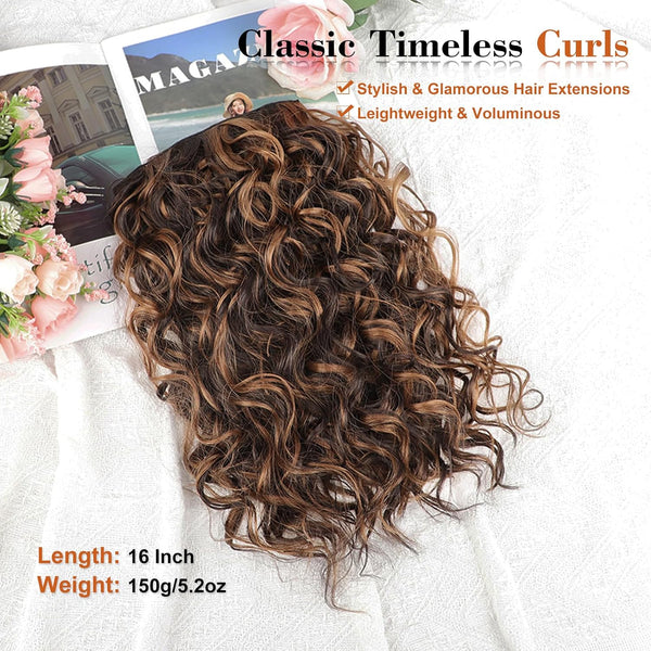 Bouncy Curly Clip-In Extensions