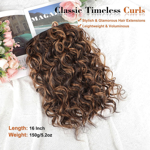 Bouncy Curly Clip-In Extensions